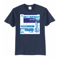 Cotton NI Square Navy SS
