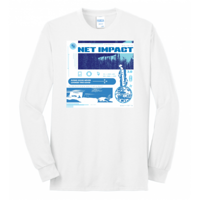 Cotton NI Square White LS