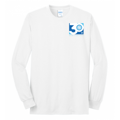 Cotton NI 30th Anniversary White LS