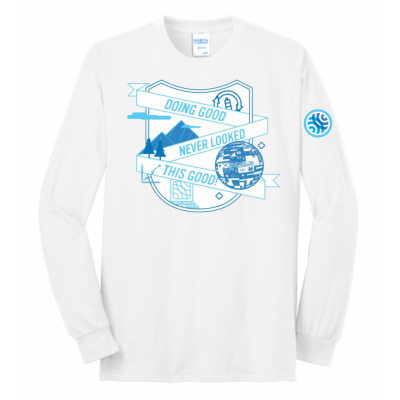 Cotton DGNLTG NI White LS