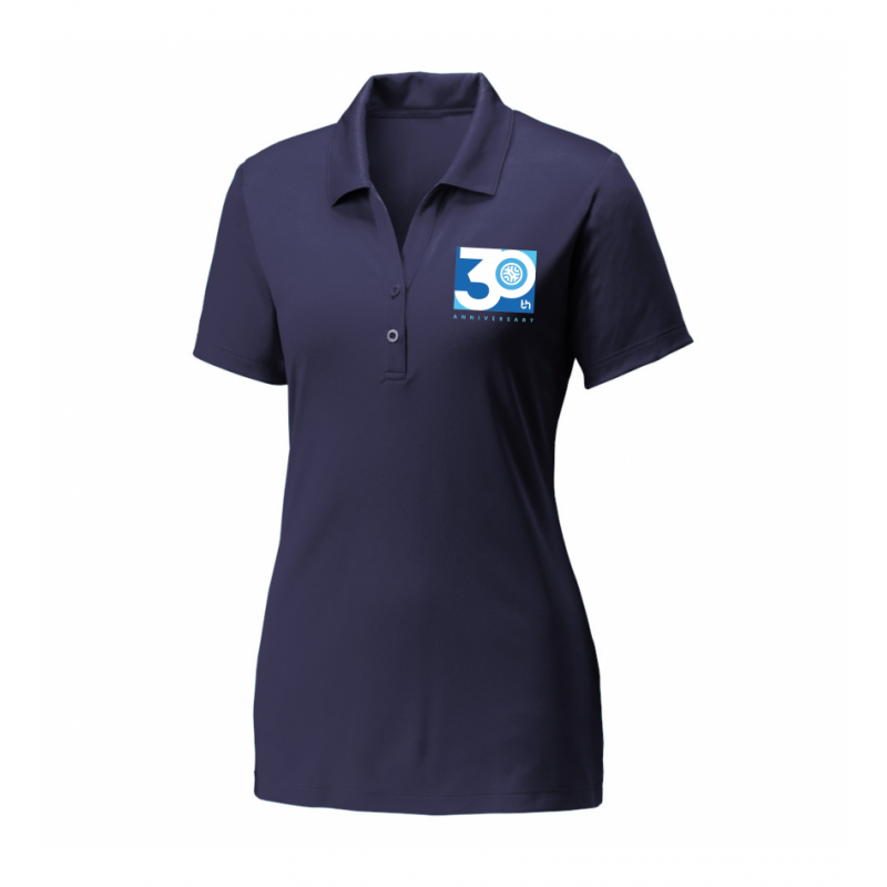 30th Anniversary Women's Navy Polo